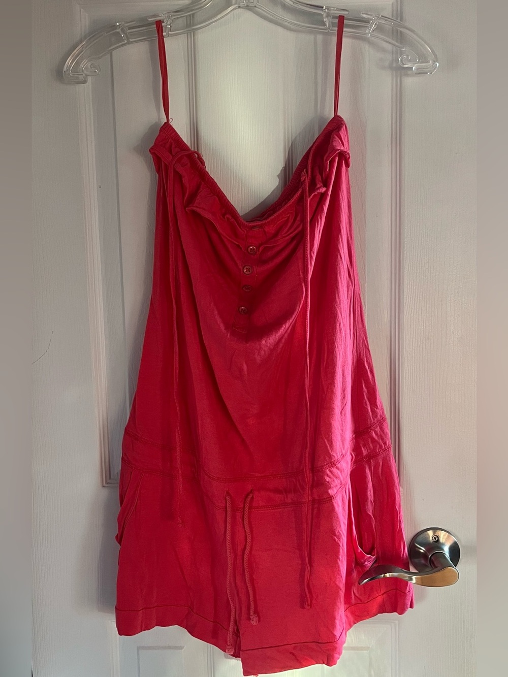 Garage Hot Pink Romper